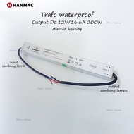 12v 200w waterproof power supply led adapter Ip67 waterproof poolTrafo