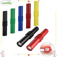 MOLIHA 4mm to 4mm Banana Plug Connector Extension Assembly Test Banana Plug Connector Electrical Fem