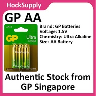 GP AA Ultra Alkaline Battery 1.5V GP15AU LR6 E91