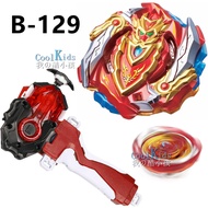 Turbo Beyblade Cho-Z Achilles Burst STARTER B-129 With B-184 (L-R) Launcher Grip