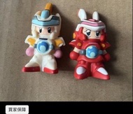 絕版BOM BOM 彈珠人戰甲模式白寶紅寶炸彈人 扭蛋 盒玩 NDS PS Game BOMBERMAN JETTERS *÷ ##