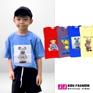 JJ Kids summer short sleeve t-shirt made of stretch cotton for children 2,3,4,5,6,7,8,9,10,11,12 yea