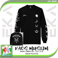 Muslim Long Sleeve Hajaru T-Shirt Caliph Ali Bin Abi Thalib