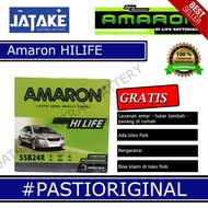 Aki kering NS60 / 55B24R Amaron Hi-life Mobil Daihatsu Terios Xenia