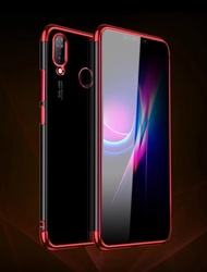 พร้อมส่ง Case Realme 3 Pro เคสนิ่ม TPU เคสใสขอบสี สินค้ามาใหม่ สีดำ สีแดง สีนำเงิน เคส Realme3pro realme3pro สวยและบาง
