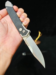 มีดพับ​ มีดพกพา​ BOKER​ 440A​ เปิดโหมดล็อค PUSH BUTTON ปุ่มกระโดดด้านข้างอัตโนมัติ​ Bock Snake Patte