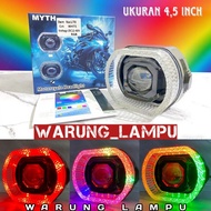 Biled Matrix Crystal 4.5 Inch 210 Mode RGB Bluetooth Connection Application Biled Motor Biled Car