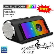 LP-V9A Bluetooth Speaker Wireless Outdoor Speaker Bass Subwoofer Speaker Phone Stand