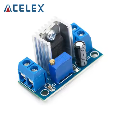 LM317 DC-DC Converter Buck Step Down Circuit Board Module Linear Regulator LM317 Adjustable Voltage 