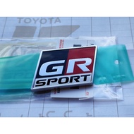 พร้อมส่ง!!🚗 (ของแท้) สติ๊กเกอร์ ป้าย โลโก้ GR SPORT ของแท้ แน่นอน100% เบิกศูนย์ TOYOTA ผลิตจาก Made 