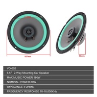 -MOT&amp;-1Pc 6.5 Inch 160W Car HiFi Coaxial Speaker Vehicle Door Auto Audio Music Stereo Subwoofer Full Range Frequency Speakers