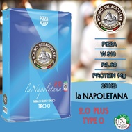 แป้งพิซซ่า Molino Dallagiovanna La Napoletana 2.0 PLUS Tipo "0" pizza flour ขนาด 25 kg. บรรจุภัณฑ์เด