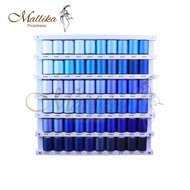 แท่นด้ายพร้อมด้าย 60 หลอด จัดเรียงพร้อมใช้งาน ของดี มีคุณภาพ จากร้าน Mallika Thaidress