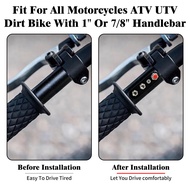 <HUND> Motorcycle 7/8" 1" Handlebar Switch Toggle Push Button ON/OFF/ON Block