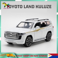 1:32 Toyota Land Cruiser LC300 Alloy Car Model toy car Light & Sound effect Diecast Car Model Toys
