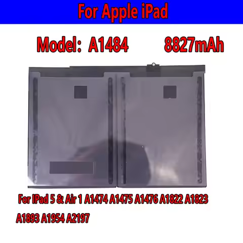 High quality laptop batteries 8827mAh A1484 Tablet Battery for IPad 5 & Air 1 A1474 A1475 A1476 A182