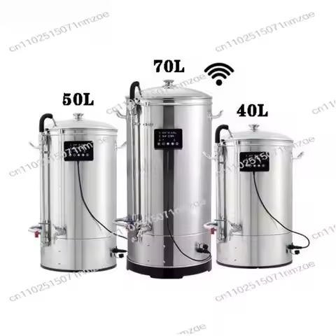 All-in-One Microbrewery System - 40L/50L/70L Electric for Home Brewing