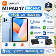 2026 Mi Pad 17 Pro MaxTablet 11Inch Android 14 snapdragon 8gen2 16GB+512GB 20000mAh Battery Dual Sim