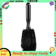 Black Truck Car Auto Wheel Tire Rim Brush Wash Cleaning Tool 10.6" Long