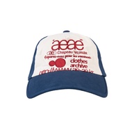[aeae] WEB LOGO 5PANNEL CAP [BLUE/RED]