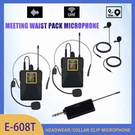 Wireless Headphone Microphone Headset Microphone Lavalier Microphone UHF Microphone System Operating