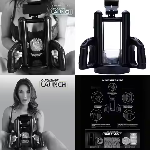 Fleshlight Quickshot Launch | Gamer Style Controls for Stroke Length and Speed