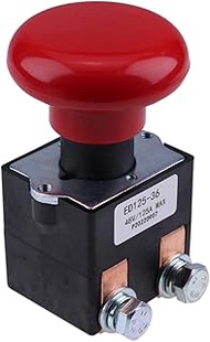 Holdia Emergency Stop Switch 1115-510008-00 111551000800 Compatible with Big Joe EZ30 E30 D40 EZ40 P