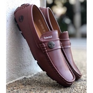 [READY STOCKS] LOAFER TIMBERLAND TAG STEEL BROWN SHOES NEW