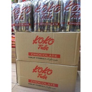 Cocoaland koko tube chocolate  80pcs 520g x 12pkt