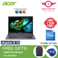Acer Aspire 5 A514-56M-51NZ 14'' WUXGA Laptop Steel Grey ( I5-1335U, 16GB, 512GB SSD, Intel, W11, HS