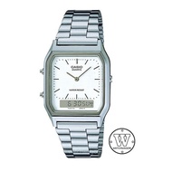 [Watchwagon] Casio AQ-230A-7D Vintage Dual Time Analog Digital Quartz 100M Men's Watch AQ-230 AQ230 
