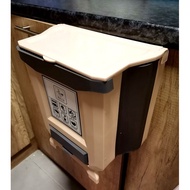 Foldable Kitchen Dustbin with cover Rubbish Bin 