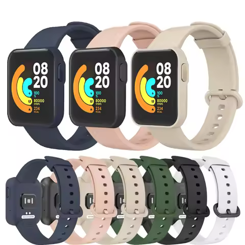 Silicone Strap For Xiaomi mi Watch Lite/Redmi Watch Lite Band Bracelet For Xiaomi Mi Watch 2 Lite/Re