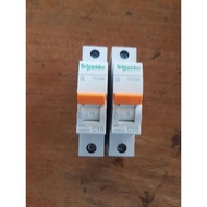 Schneider MCB 2A 4A 6A 10A 16A 20A 25A 32A 1P 1PHASE SNIOriginal 1 Phase 2 Ampere Electric MCB/ 4 Am