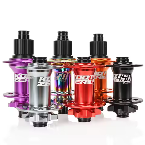Koozer 450 120 Clicks MS 8-12s XD HG 28 32 36 Holes CR-MO Steel Axle 5x100 5x135mm QR 15x100 12x142 