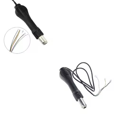 P9FB Heat Guns Hot Air Hair Dryer Soldering Hairdryer Guns Handle For 858 858D Rework Solder Station