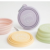 Bagel Bagel Bagel BITE ME Macaron Pet Folding Bowl [T3781]