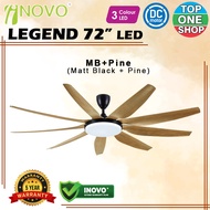 INOVO LEGEND 72 LED 9 Blades DC Motor 8 + 8 F/R Speed Ceiling Fan
