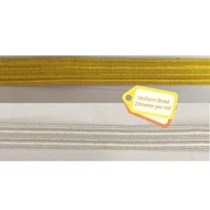 Uniform Braid Lace 999 7mm&15mm by roll (20meter)