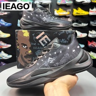 IEAGO AR 2 Men Spike Basketball Shoes Cushion Volleyball Badminton Triple Black Sneakers