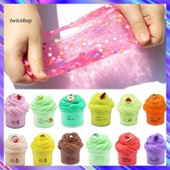 [TY] 70ML Slime Toy Fluffy Anti-tear Stretchy Cloud Slime Butter Sludge Toy for Relax