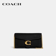 COACH กระเป๋าสะพายข้างผู้หญิงรุ่น Tabby Chain Clutch สีดำ CE772 B4/BK