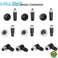 LOLLIPOP M12 Sensor Connector, Sensor Plug Connector M12 Aviation Plug, M12 Sensor Cable Connector S