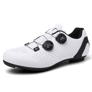 Decathlon Professional Riding Shoes Men's Lockless Mountain Bike Cycling Shoes Road Bike Lock Shoes Non-Lock Bicycle Women's Shoes