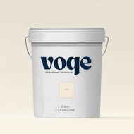 Voqe สีน้ำอะครีลิคแท้ 100% เฉดสีงาช้าง 9 ลิตร สีทาบ้าน ทาอาคารพรีเมี่ยม เกรด15 ปี เนื้อสีเยอะ