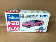 絕版 tomica Tomy D-08 Honda S2000 Disney 史迪仔 stitch