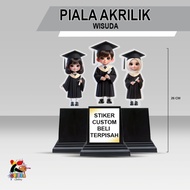 Kuinsa Gallery Piala Akrilik Wisuda Manasik Haji Pesantren Kilat Pramuka Sekolah SD TK PAUD Anak Plakat Tropi Hadiah Souvenir Laki 