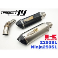 Exhaust Kawasaki Ninja250SL Z250SL Slip on Tabung Stainless Steel Project79 Muffler Accessories Z250