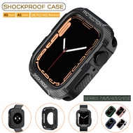 Case for Apple Watch Series 8/7/SE/6/5/4/3 Ultra 41mm 45mm 38 40 42mm 44mm 49mm Soft TPU Shockproof Protector Bumper for iwatch