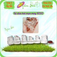 H2O2 skin care machine acne suction head accessories with rubber gasket